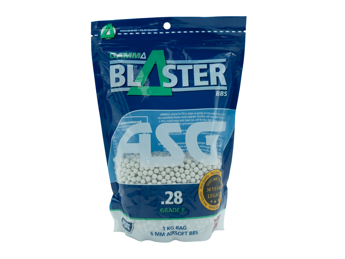 Gamma Blaster kugler, 0,28 g - 1 kg pose