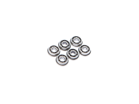 Kuglelejer, stål, 8mm, 6 stk., Gen.2