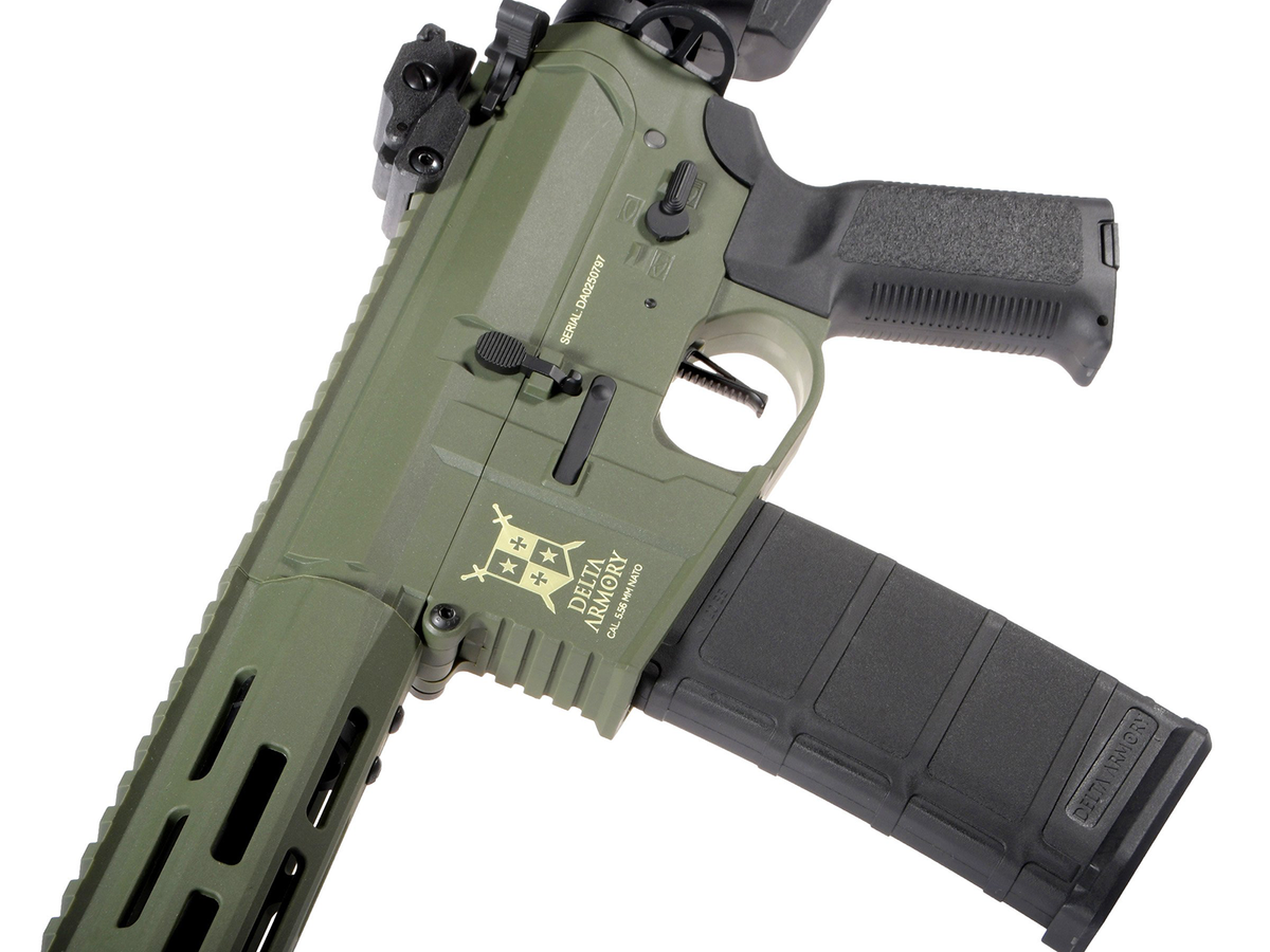 Delta Armory M4 AR15 M-LOK 10" Charlie, Olive