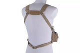D3CR Chest Rig Taktisk väst - Tan
