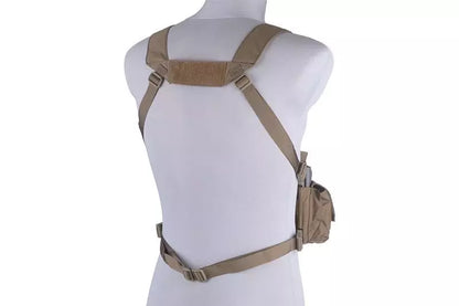 D3CR Chest Rig Taktisk väst - Tan