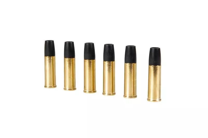6 STK REVOLVER SHELLS
