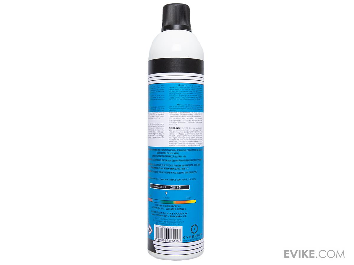 Green Gas 130 PSI Silikone-fri 760ml