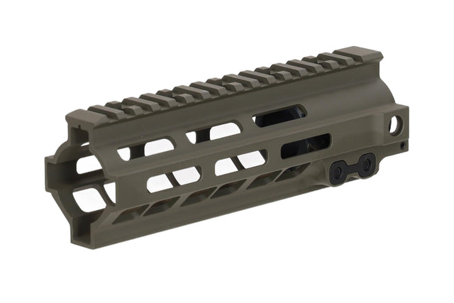 Specna Arms MK8-style M-LOK 7" mounting rail for M4/AR15 replicas - Olive