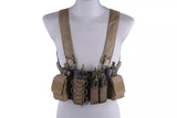 D3CR Chest Rig Taktisk väst - Tan