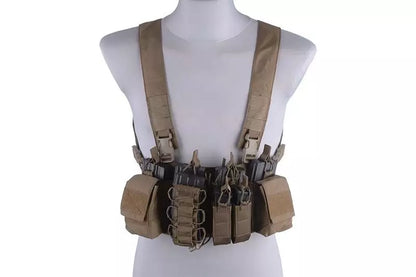 D3CR Chest Rig Taktisk väst - Tan