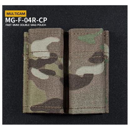 FAST Type Double 9 mm magasinficka – Multicam