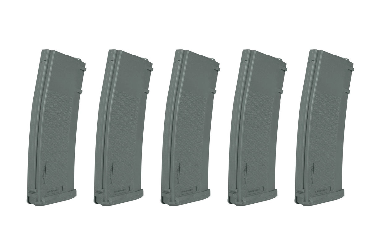Set of 5 S-Mag Hi-Cap magazines for 380 BBs - Chaos Grey
