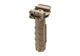 G&G Railed Forward Grip – vertikalt frontgreb med rails Tan