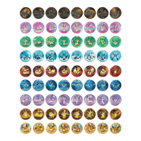 Pokémon TCG – Terastal Gathering ex SV9.5C Eeveelutions Badge Box – Kinesisk
