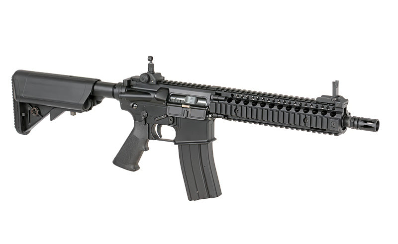 MC6593M MK18 GBBR airsoft riffel sort metal blowback | Airsoftgeek