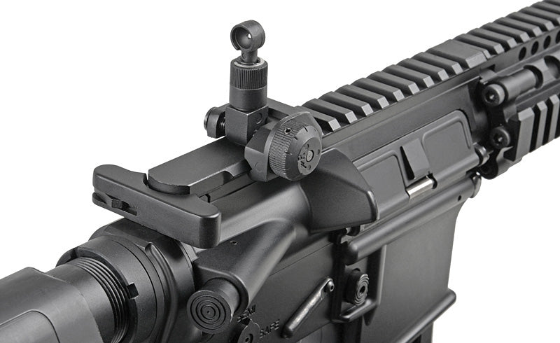MC6593M MK18 GBBR airsoft riffel sort metal blowback | Airsoftgeek