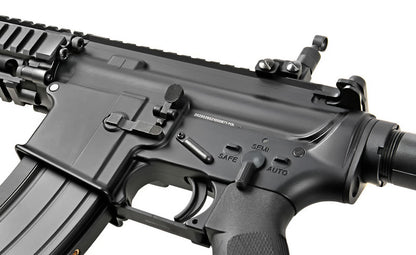 MC6593M MK18 GBBR airsoft riffel sort metal blowback | Airsoftgeek