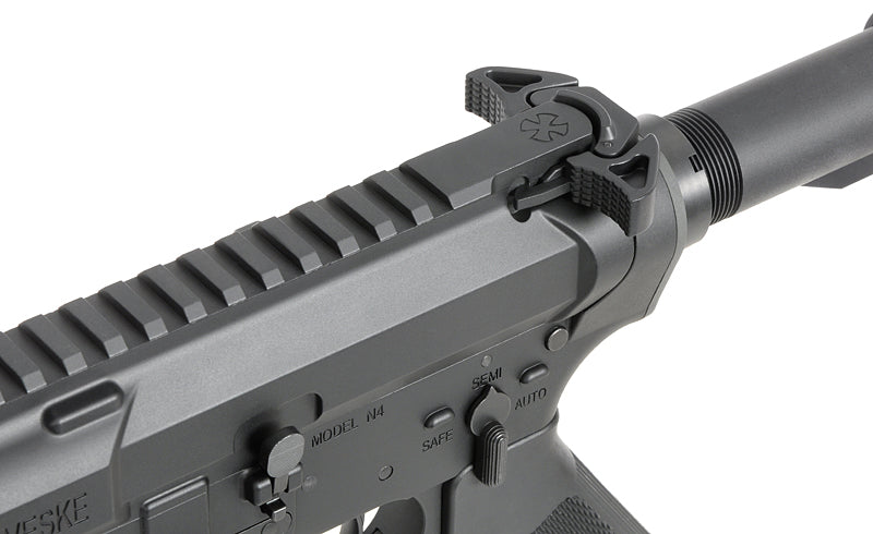 Noveske N4 MWS Gen3 GBBR sort med M-lok front og metal | Airsoftgeek