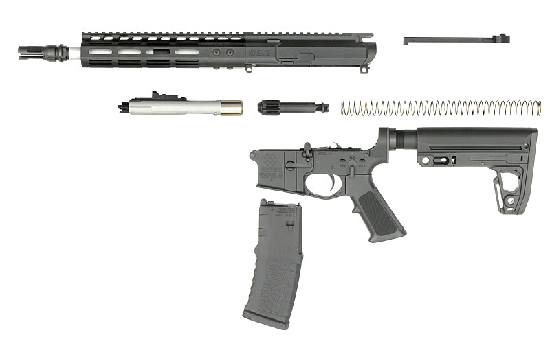 Noveske N4 MWS Gen3 GBBR sort med M-lok front og metal | Airsoftgeek