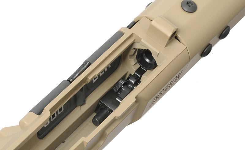 Noveske N4 MWS Gen3 GBBR tan med metal receiver | Airsoftgeek