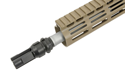 Noveske N4 MWS Gen3 GBBR tan med metal receiver | Airsoftgeek