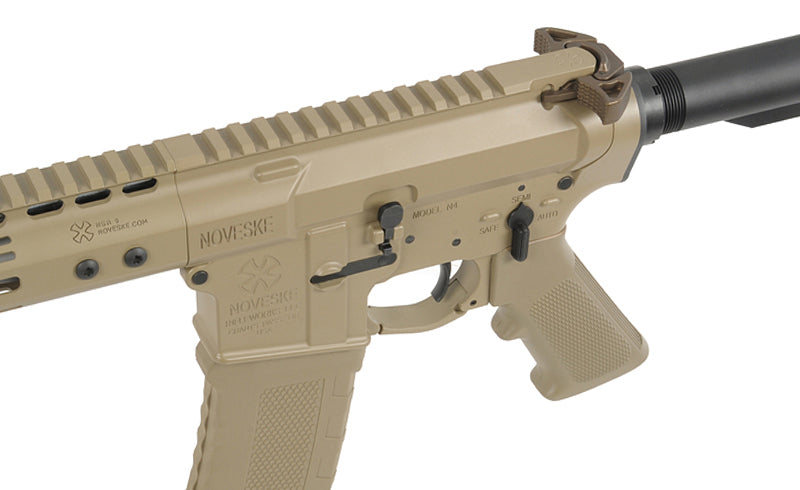 Noveske N4 MWS Gen3 GBBR tan med metal receiver | Airsoftgeek