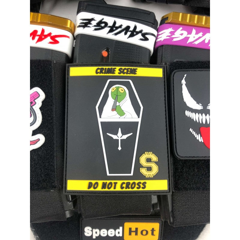 Patch PVC Crime Scene 3D