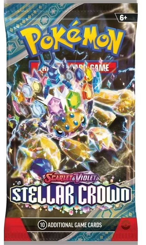 Pokemon Scarlet & Violet Stellar Crown booster pakke