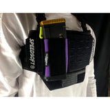 Pouch Single M4, Fluoviolett