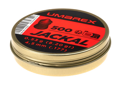4,5 mm Jackal Pointed-kulor 0,53 g 500 st