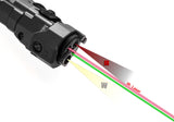 WADSN MAWL-C1 Metal Version – LED + Rød Laser + IR Laser