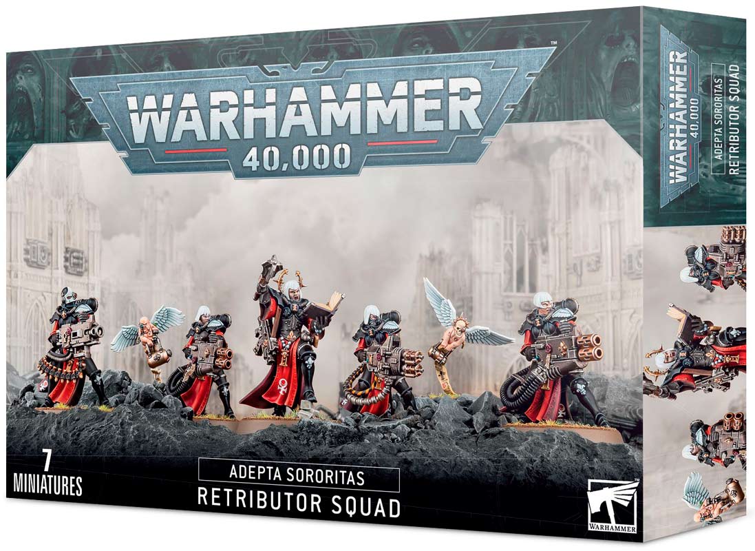 Warhammer 40k - Adepta sororitas retributor squad