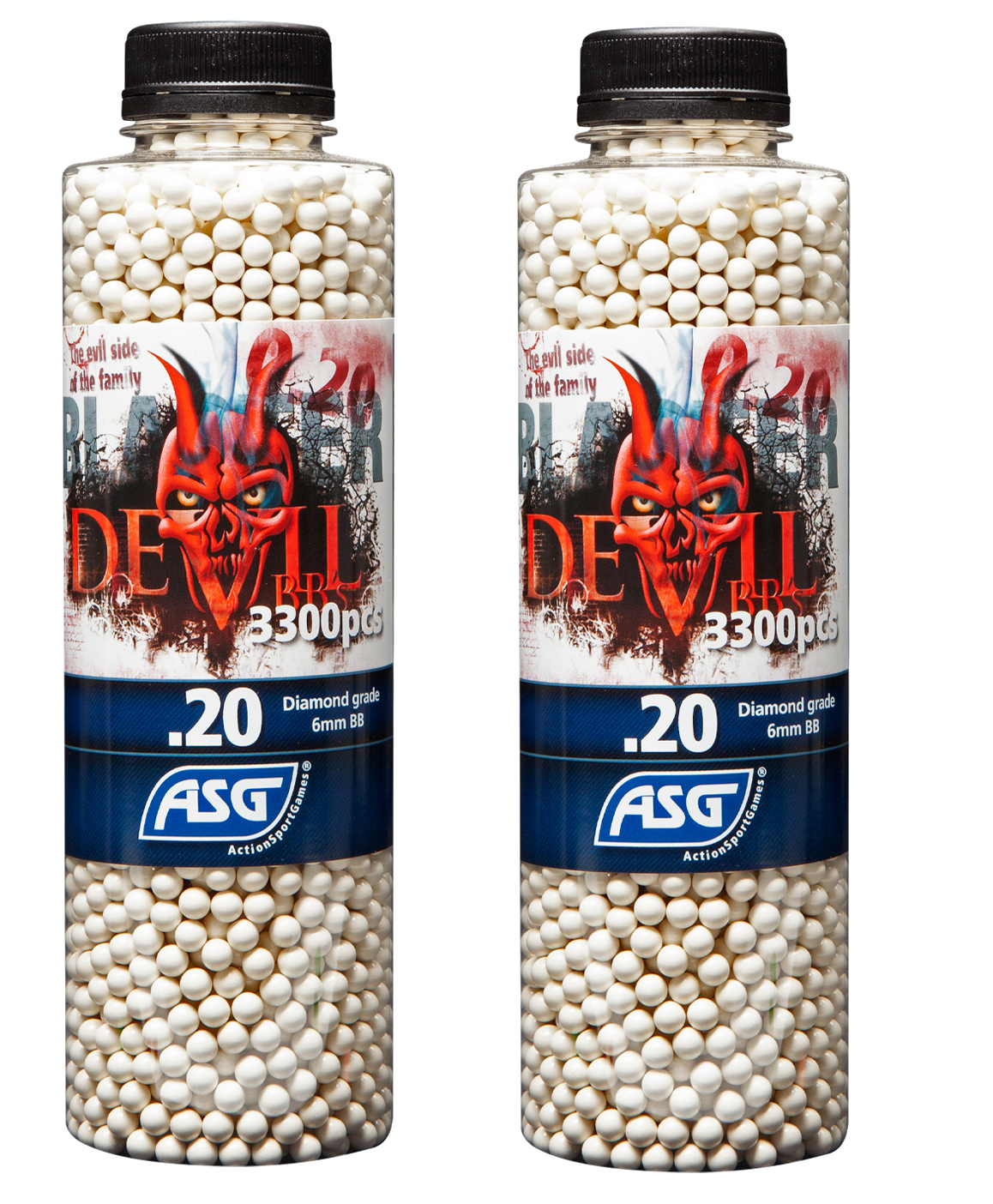 Blaster Devil, 0,20g, airsoft BB, 3300 st. flaska