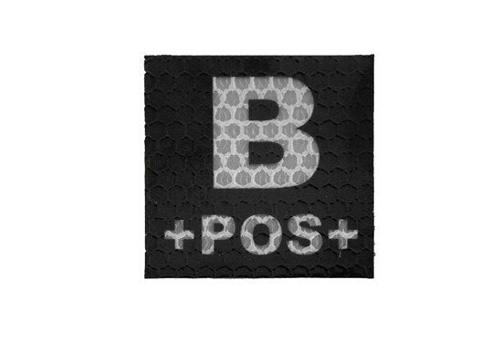 IR PATCH - B POS BLODGRUPP