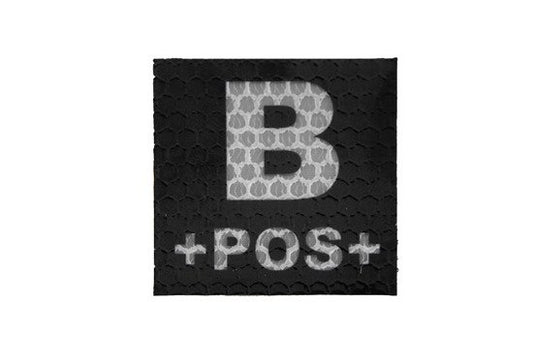 IR PATCH - B POS BLODGRUPP