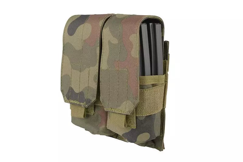 Dubbel M4/M16 magasin ficka - WOODLAND