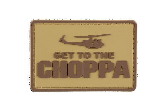 3D-MÄRKE - GET TO THE CHOPPA