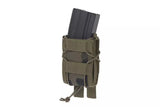 Enkel M4/M16 Magasinficka - WOODLAND