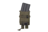 Enkel M4/M16 Magasinficka - WOODLAND