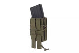 Enkel M4/M16 Magasinficka - WOODLAND
