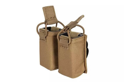 Dubbel pistolmagasinsficka - Coyote Brown
