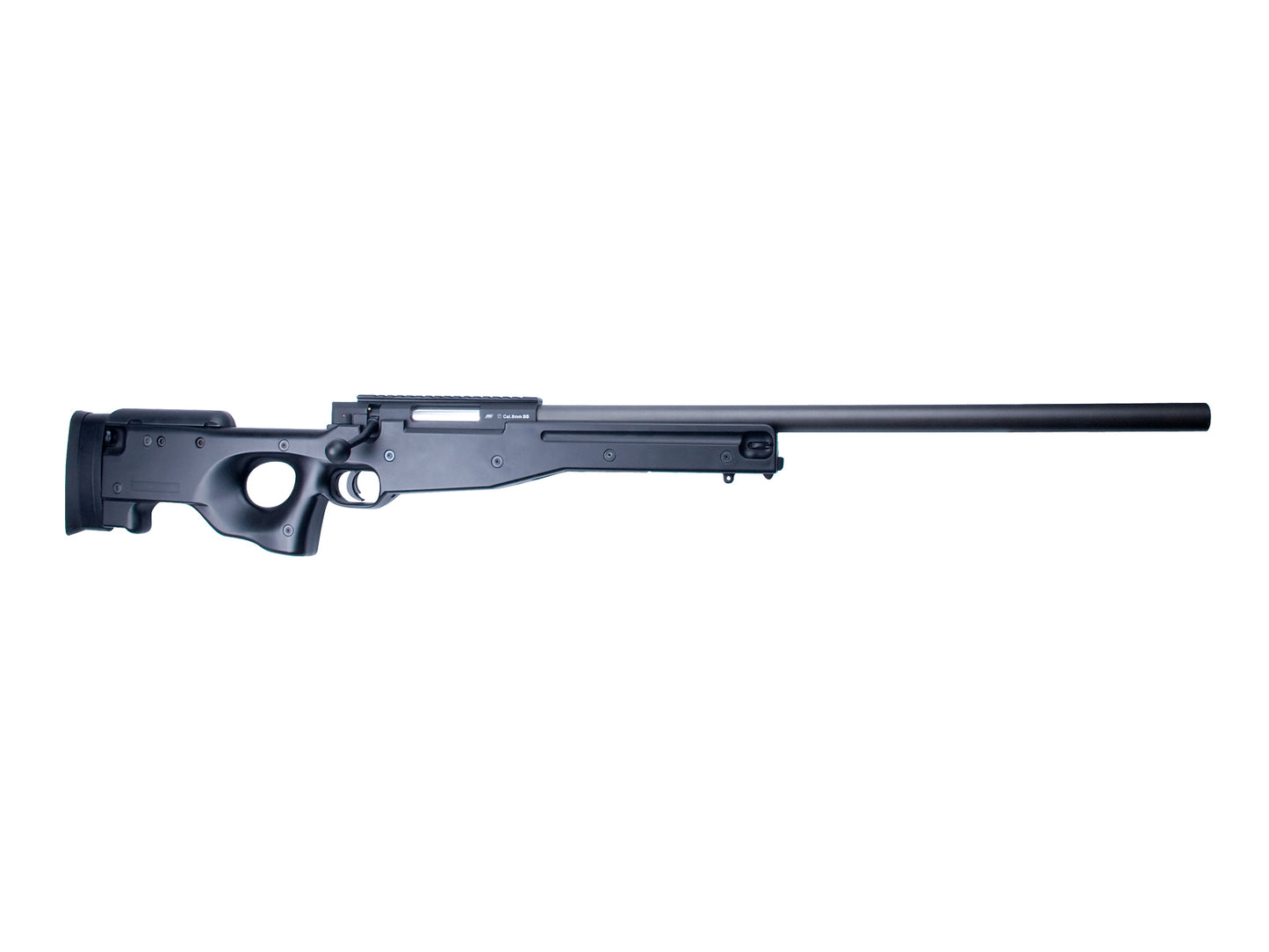 Airsoftgevär, SL, fjäder, AW 308 sniper, svart