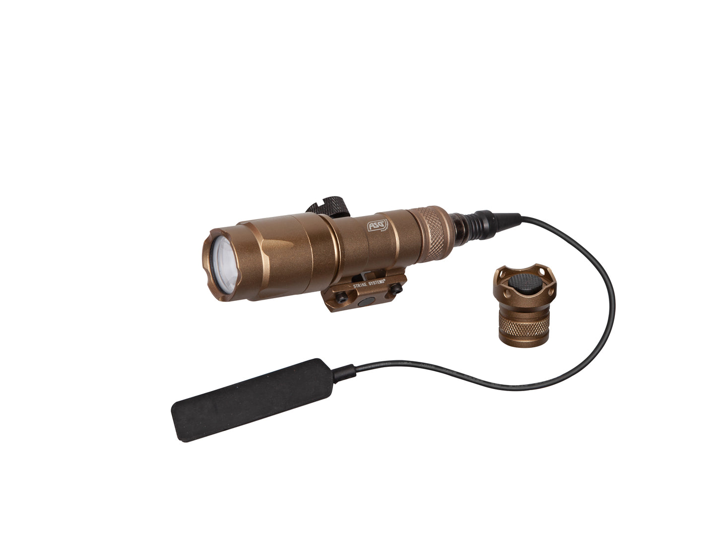 Taktisk gevärsficklampa – Tan