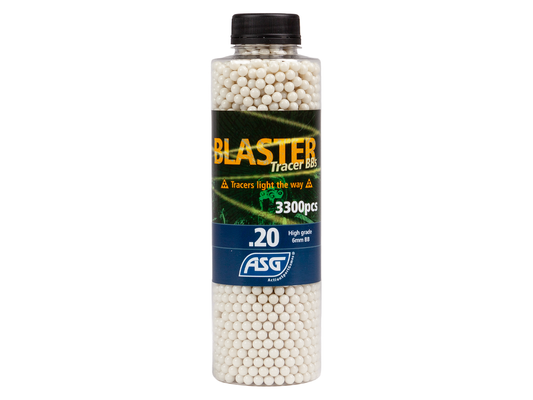 Blaster Tracer, 0.20g, airsoft BB, 3300 st. flaska - grön