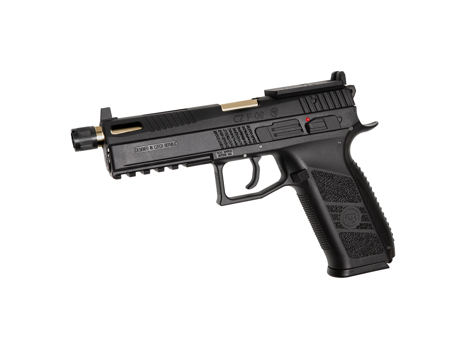 CZ P-09 CO2 airsoft pistol med blowback metal slæde | Airsoftgeek