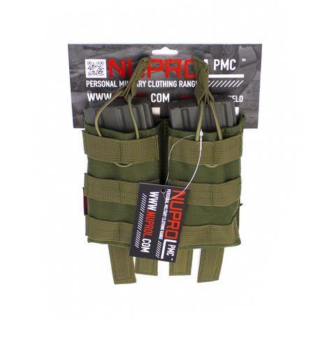 PMC M4 OPEN MAG POUCH - OLIVGRÖN