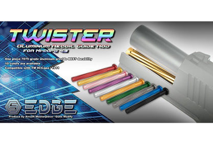 EDGE HI-CAPA 4.3 GUIDE ROD CUSTOM TWISTER, ROSA