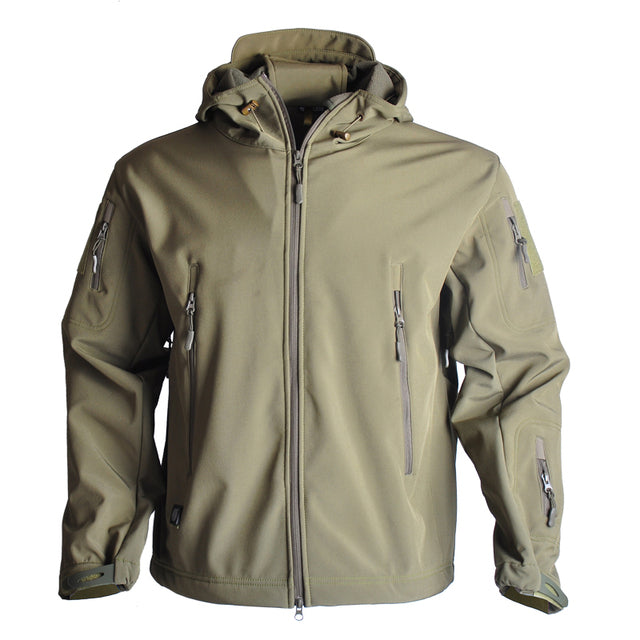 Militär Soft Shell Jacka - OD Green