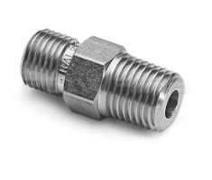 1/8 NPT Rostfritt Stål Hane/Hane adapter