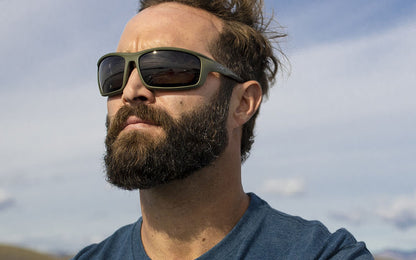 VX GRID, Matt Army Grön Båge, CAPTIVATE™ Polariserad Grå Lins