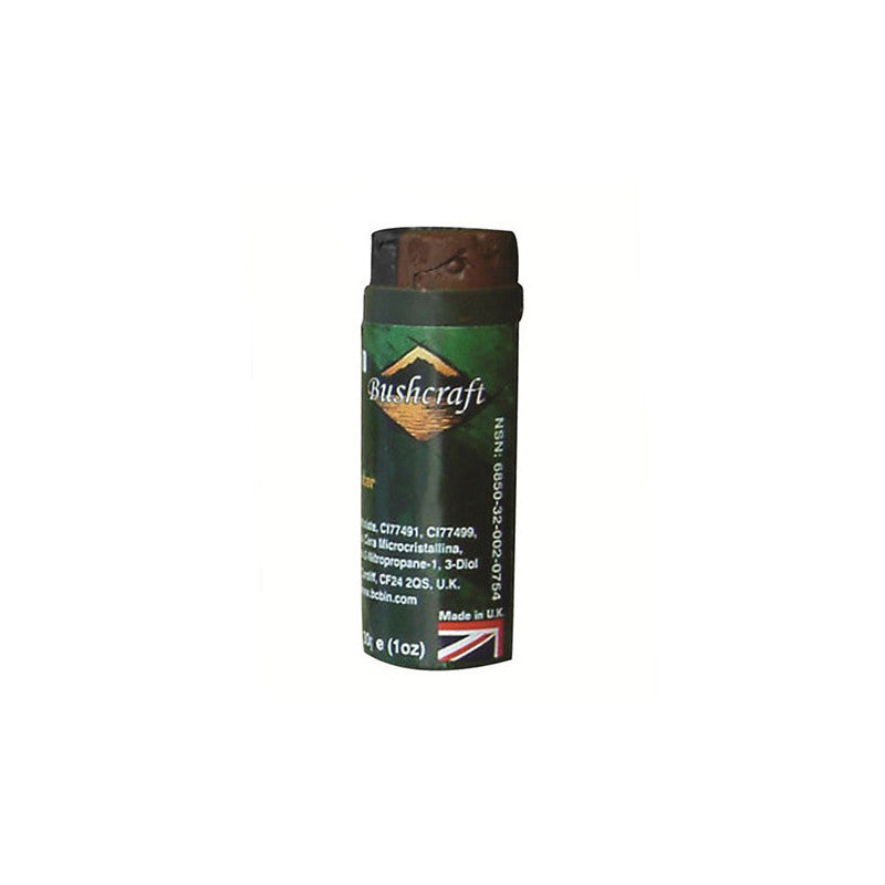 Ansiktsmålning - CAMOUFLAGE CREAM BRITISH SVART/BRUN