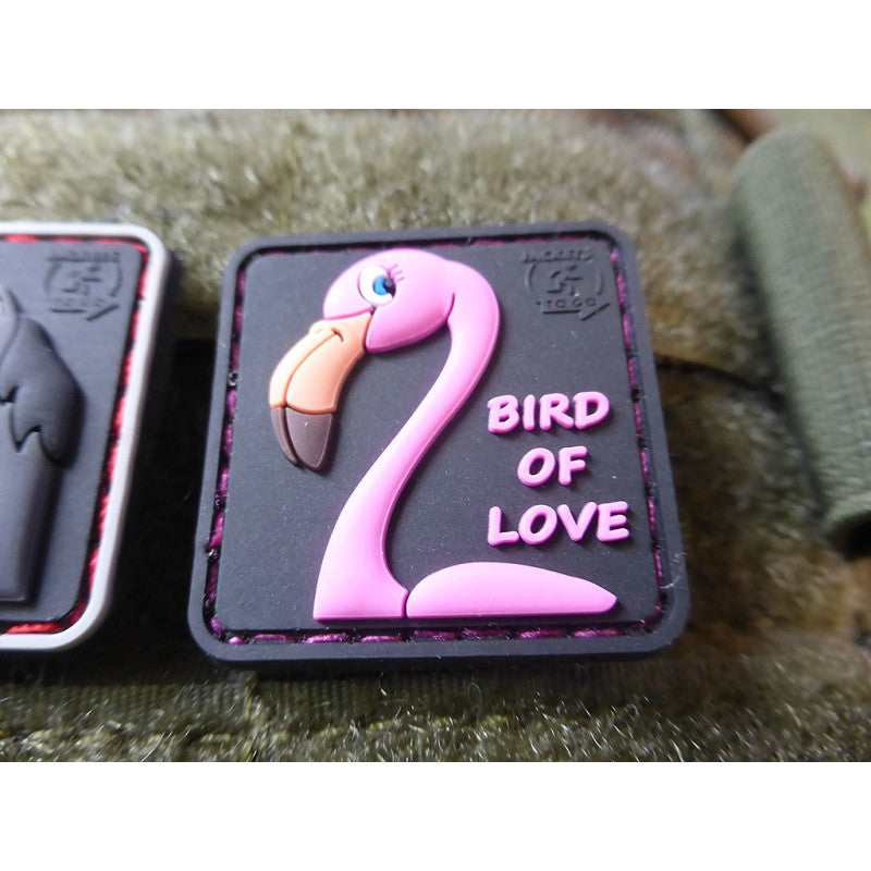Flavour Flamingo - Bird Of Love-tygmärke