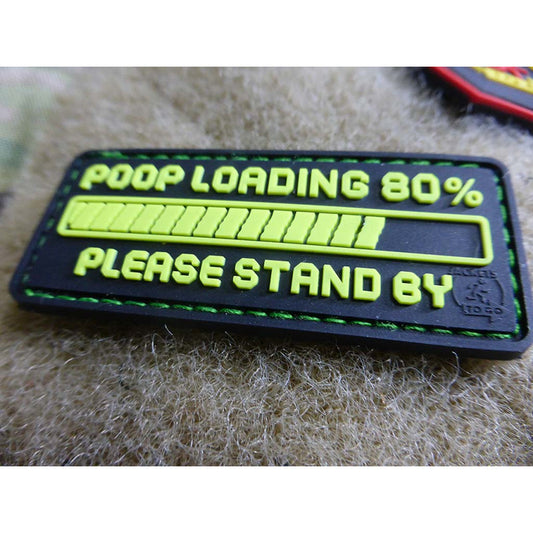 Bajs Loading Patch Grön