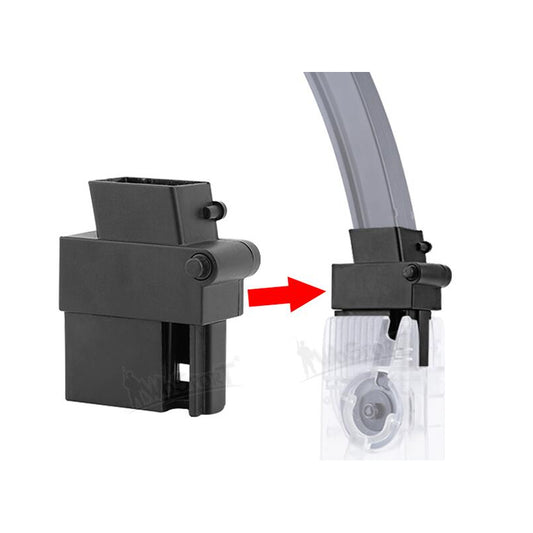 Speedloader MP5-adapter - Svart